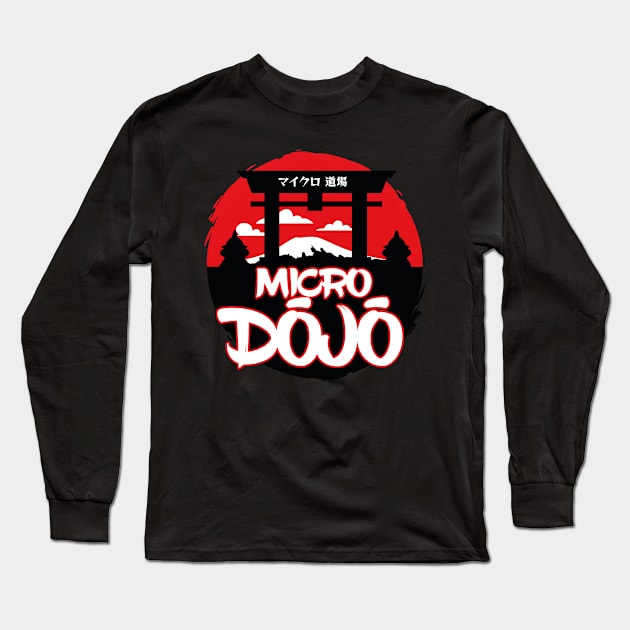 Micro Dojo Long Sleeve T-Shirt by Prometheus Game Labs